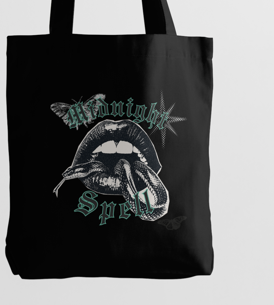 Venomous Kiss Tote Bag