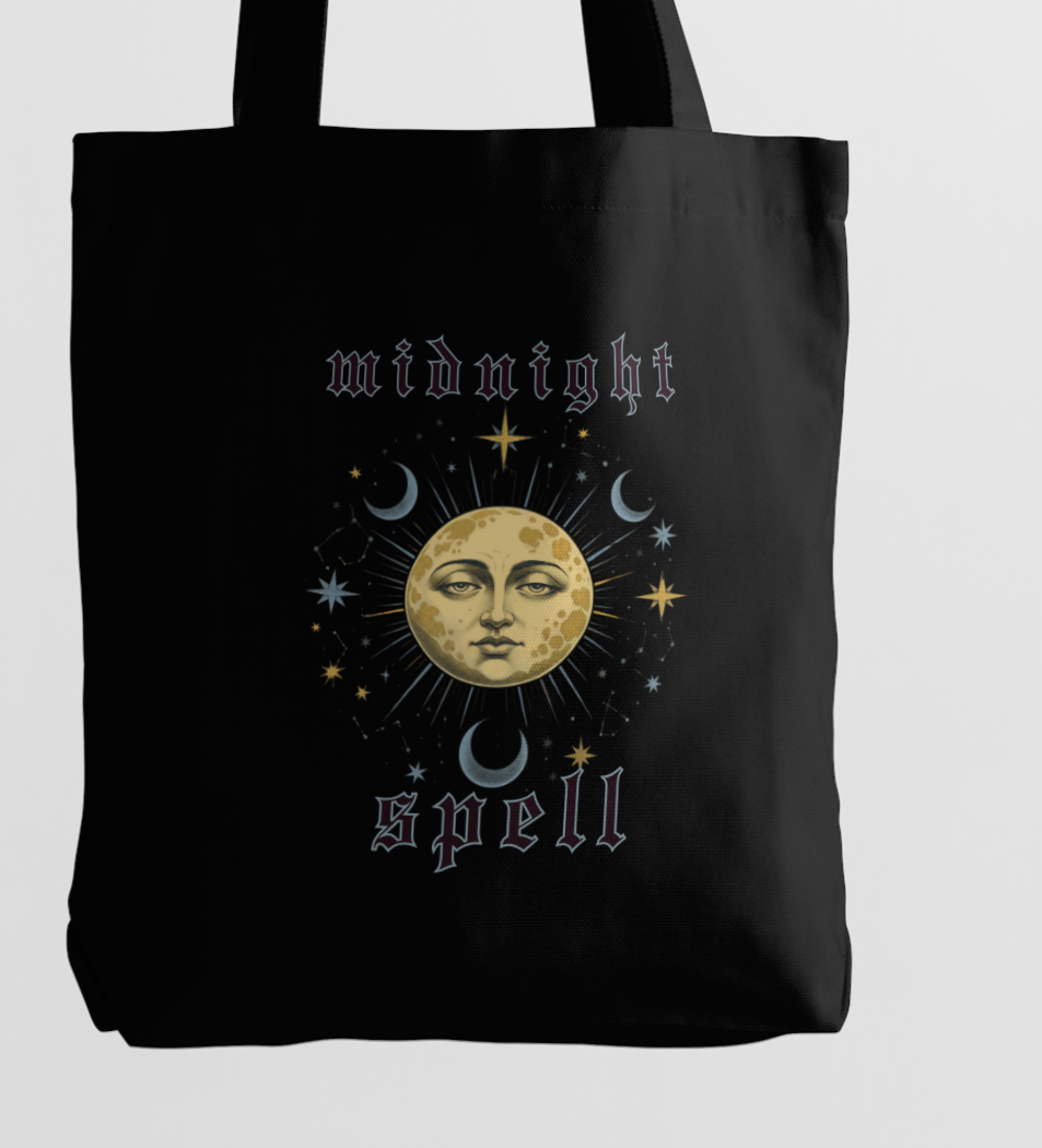 Midnight Spell Tote Bag