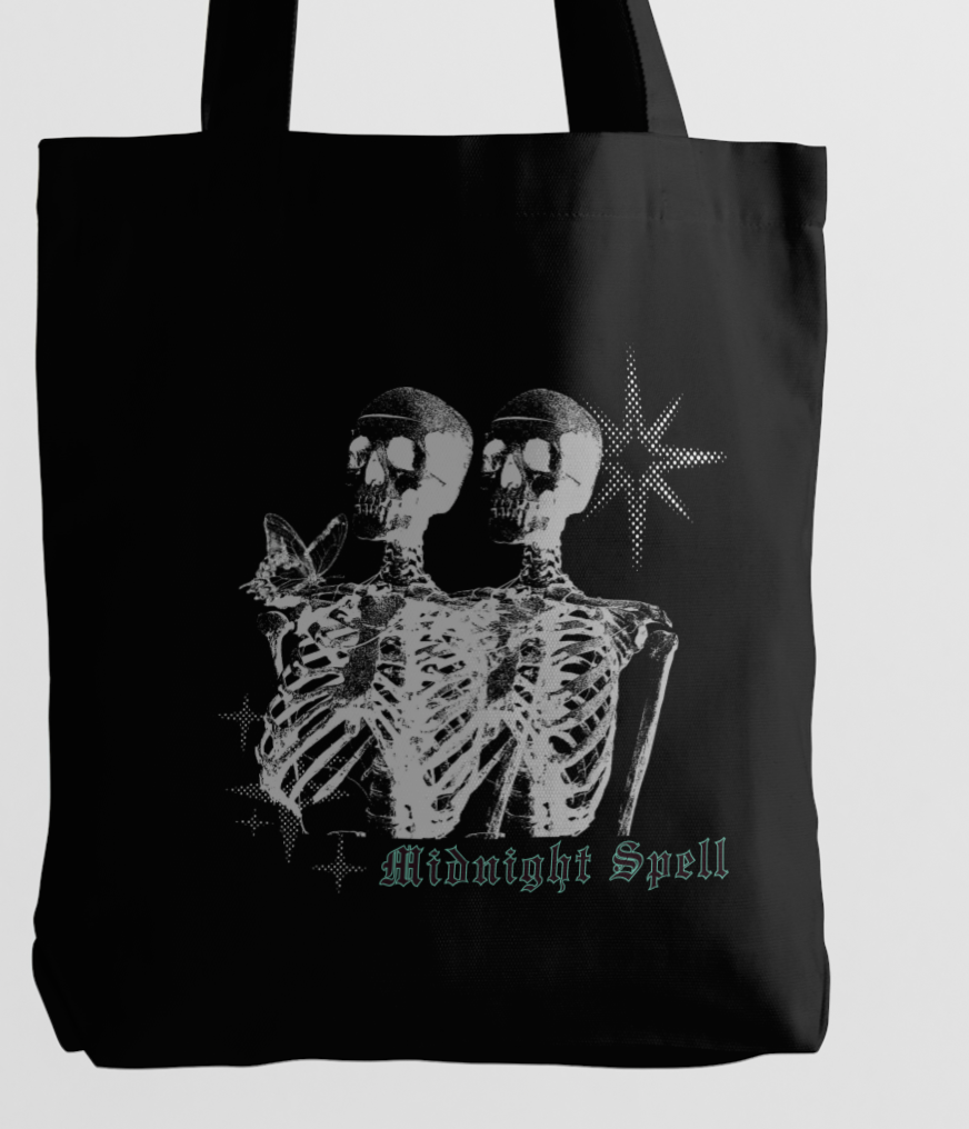 Death Do Us Part Tote Bag