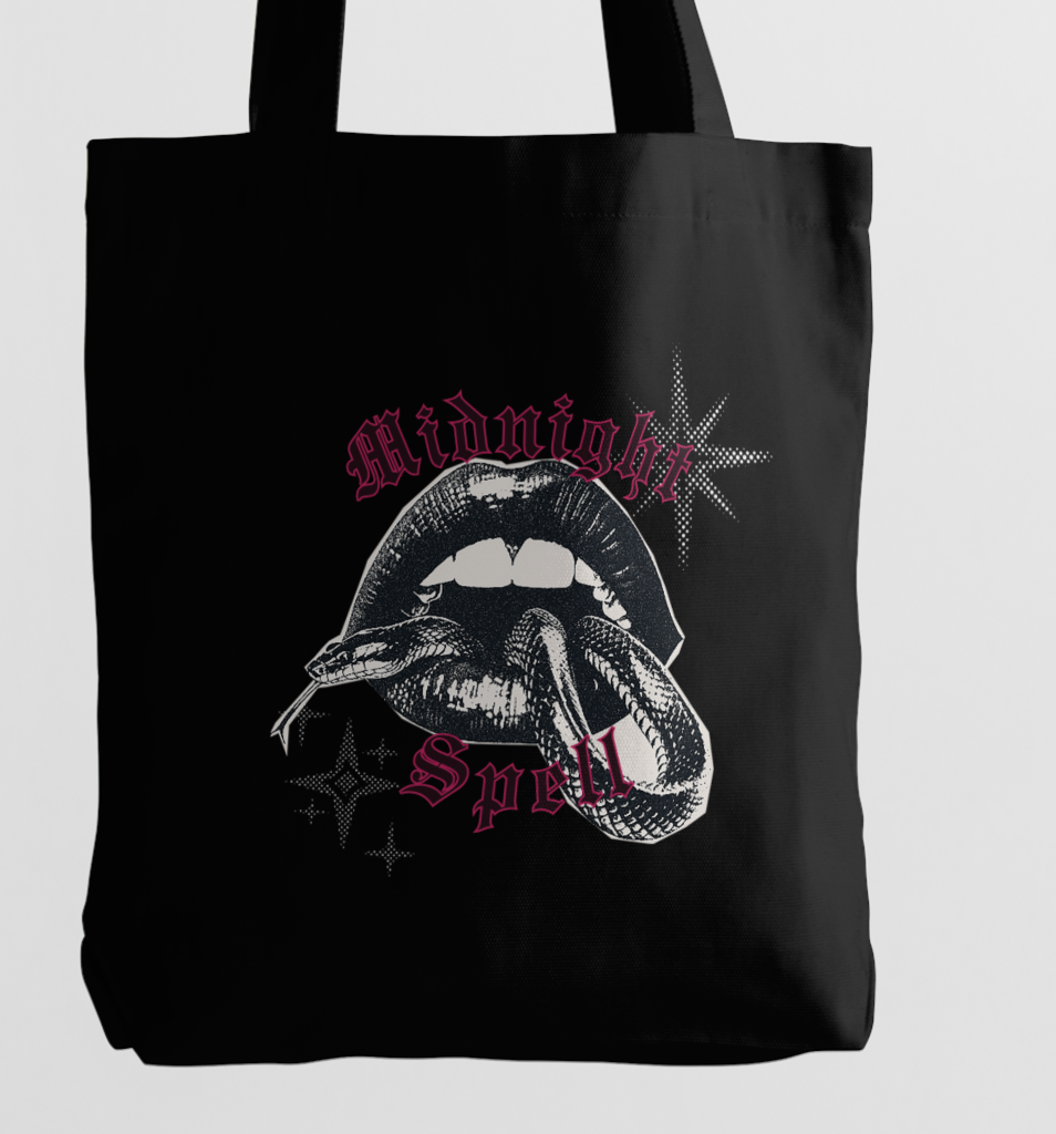 Venomous Kiss Tote Bag